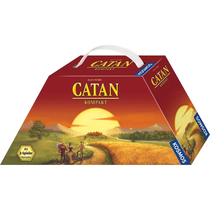 KOSMOS 693138 - CATAN - Das Spiel Kompakt, Strategiespiel