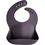 Mushie Silikon-Lätzchen Sparrow Violett