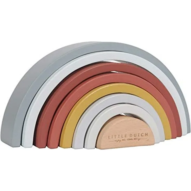 Little Dutch Pure & Nature Regenbogen Stapelturm -
