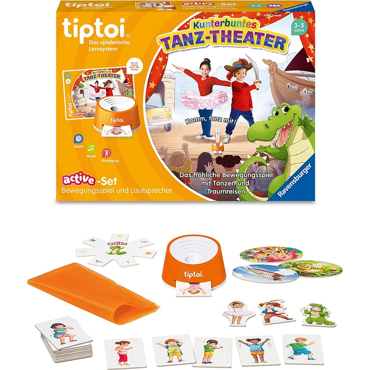 Ravensburger - ACTIVE Set Kunterbuntes Tanz-Theater – Bild 2