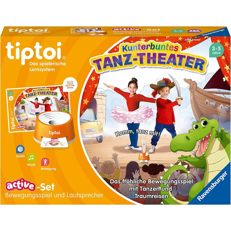 Ravensburger - ACTIVE Set Kunterbuntes Tanz-Theater – Bild 1