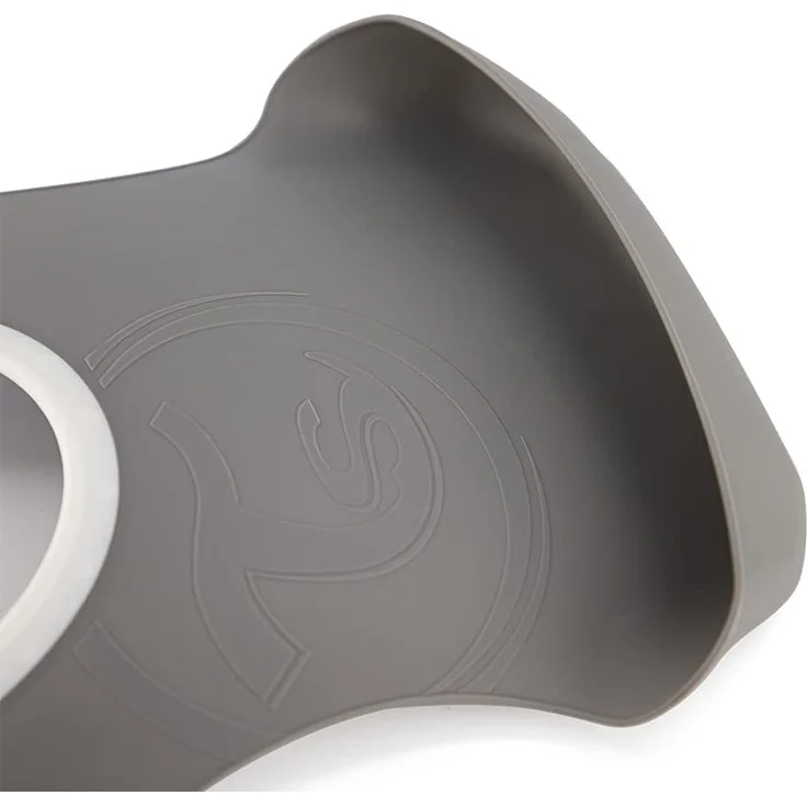 Twistshake Auffanglätzchen, 2 Stück, Grey White – Bild 3
