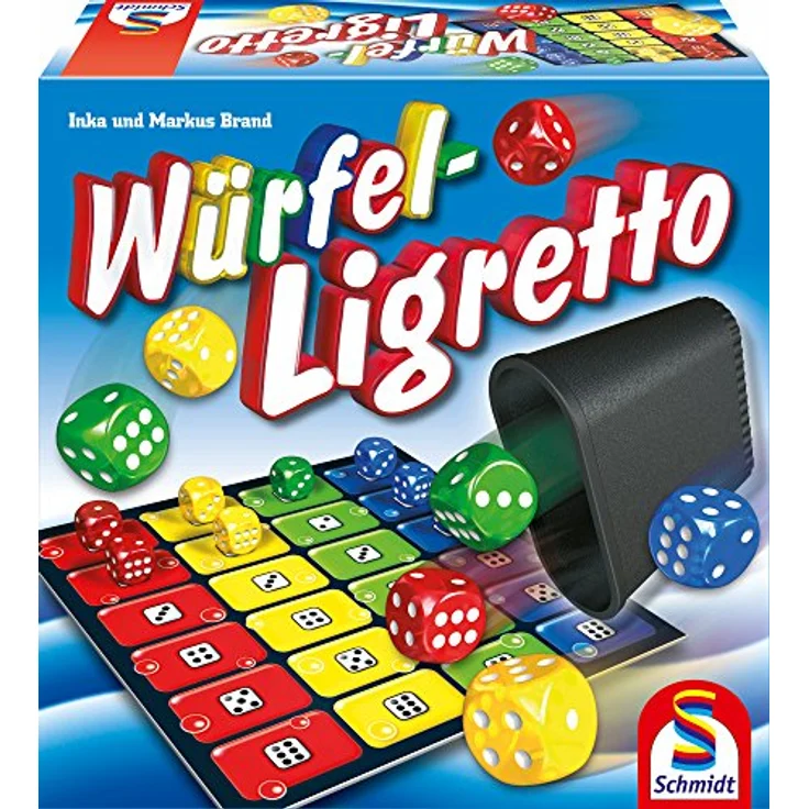 Schmidt Spiele 49611 Würfel-Ligretto, Würfelspiel, Bunt - Preisvergleich – Bild 1
