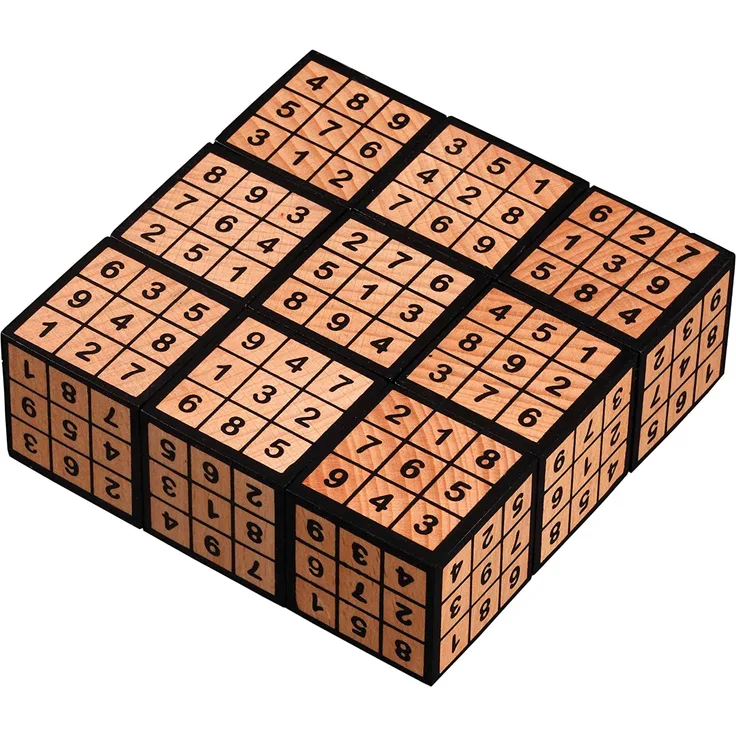 Philos 3514 - Sudoku Fun, Knobelspiel, Holz