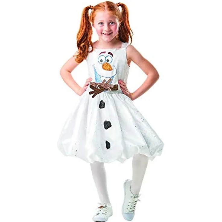 Rubie's Offizielles Disney Frozen 2, Olaf Air Moving Kleid, Kinderkostüm, Größe S, Alter 3–4 Jahre
