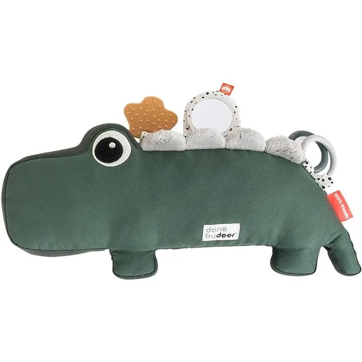 Done by Deer Activity Toy Croco Green