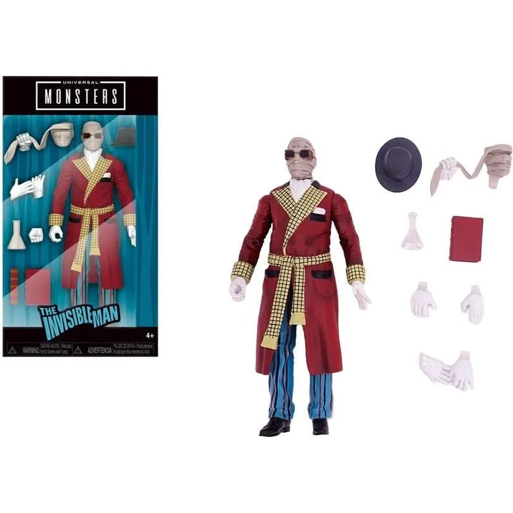 Jada, Monsters, The Invisible Man 6" Figure