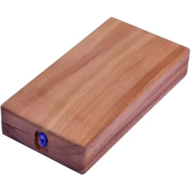 Kalaha Spiel für 2 Spieler - Spielfeld 14 x 49 cm - Hus - Bao - mit Edelsteinen – Bild 3