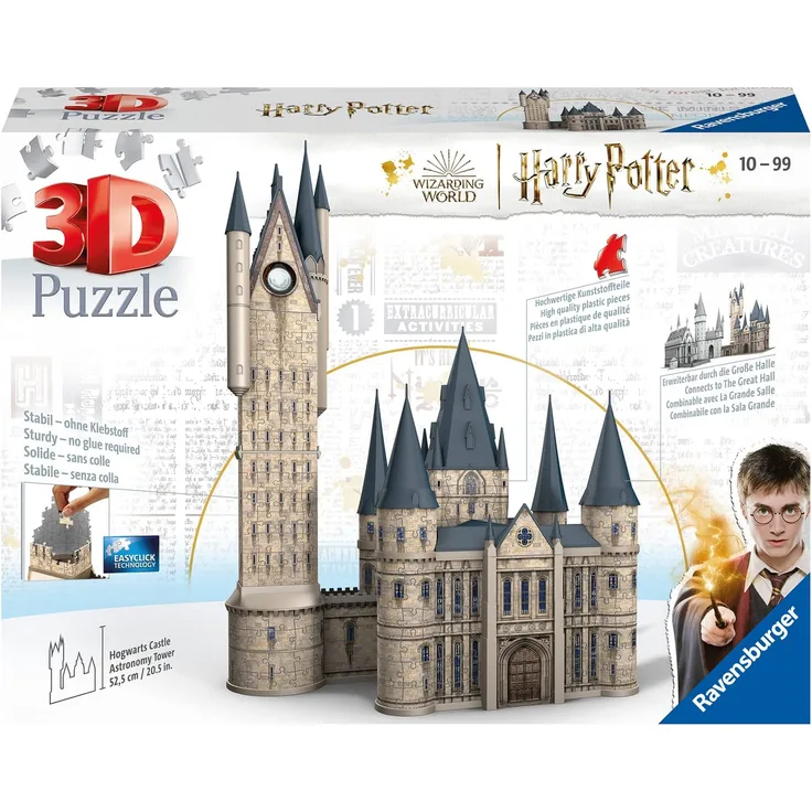 Ravensburger 11277 Puzzle Harry Potter Hogwarts Schloss - Astronomieturm 540 Teile