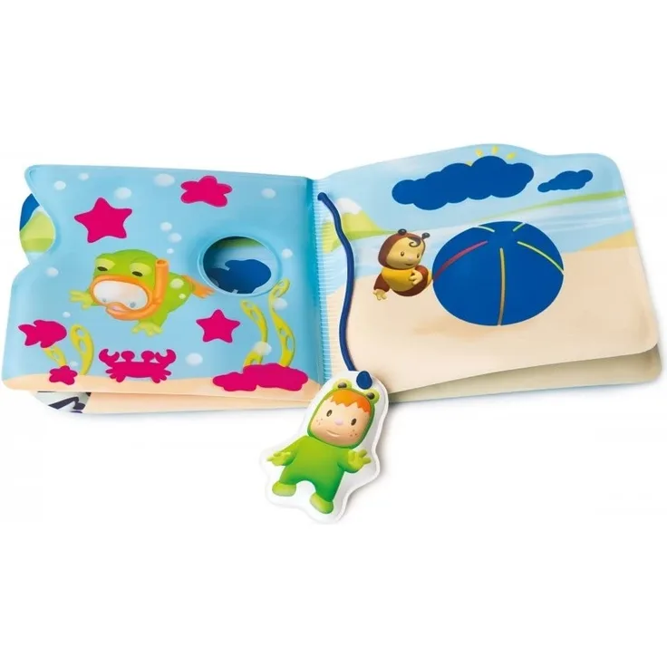 Smoby 110612 - Cotoons Magisches Badebuch, blau