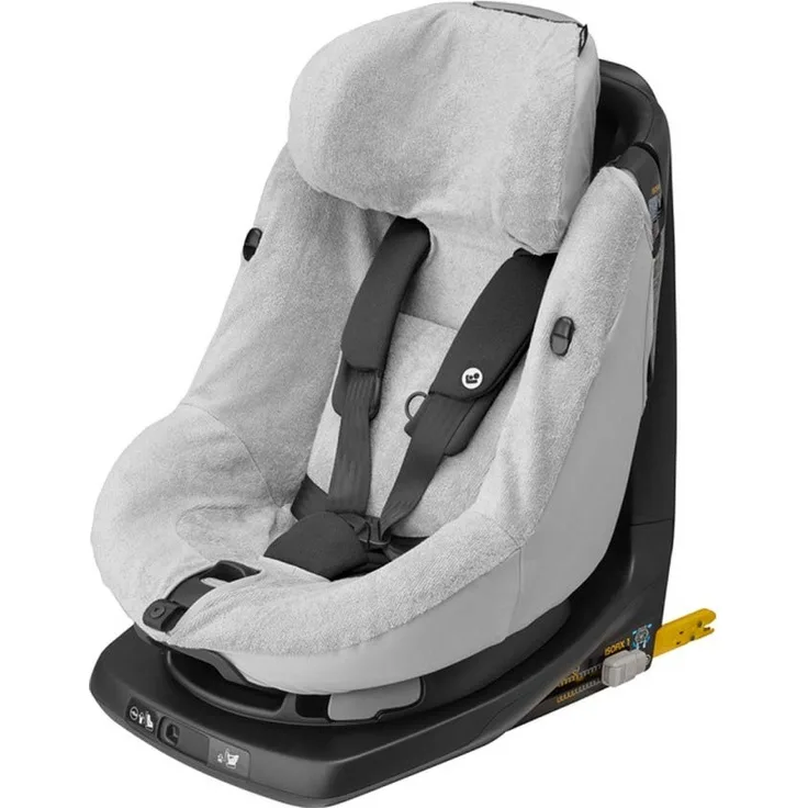 Maxi-Cosi 2478790110 Maxi-Cosi Sommerbezug, passend für Axissfix Kindersitz, Schonbezug Autositz, Bezug für die warmen Sommertage, Fresh Grey, grau