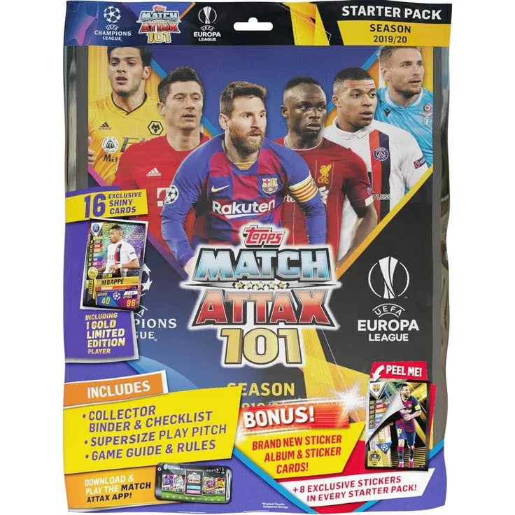 CAGO FS0001472 Match Attax 101 Starterpack 2019/2020
