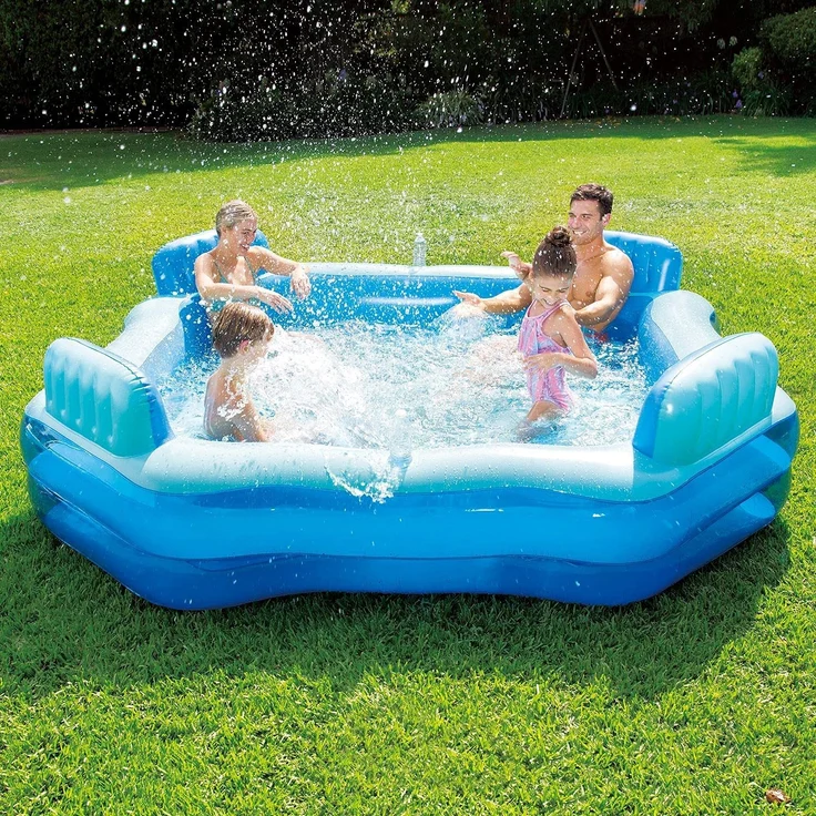 Summer Waves Pool Deluxe Komfort 267 x 267 x 66 cm (7776334) – Bild 2