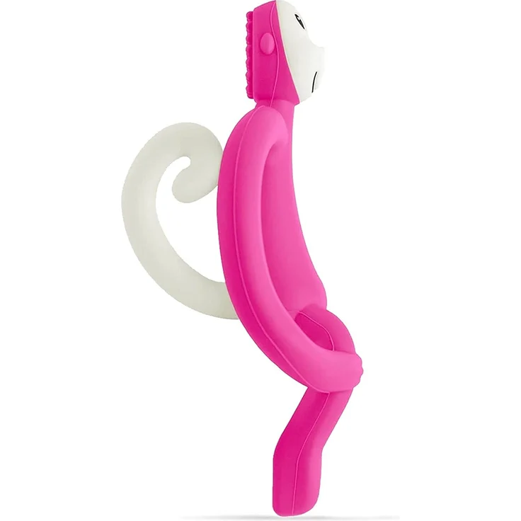 Matchstick Monkey Beißring Pink – Bild 2