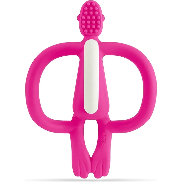 Matchstick Monkey Beißring Pink – Bild 3