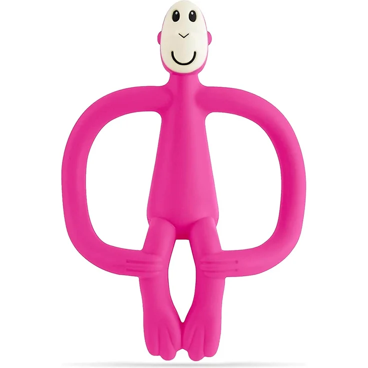 Matchstick Monkey Beißring Pink – Bild 1
