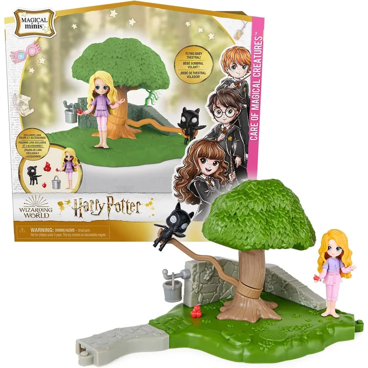 Spin Master - Harry Potter - Pflege von magischen Kreaturen Spielset, m. Luna Minifigur