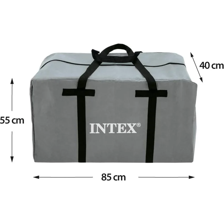 Intex Boot 'Mariner 4' Schlauchboot-Set, inkl. Alu-Paddel, Pumpe, bis 400kg, 328x145x48cm (LxBxH) – Bild 6