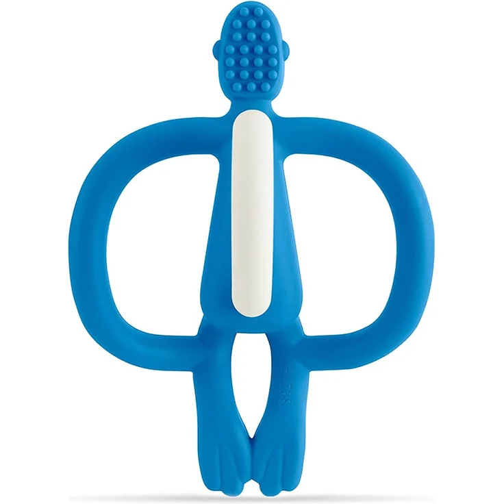 Matchstick Monkey Beißring Blau – Bild 3