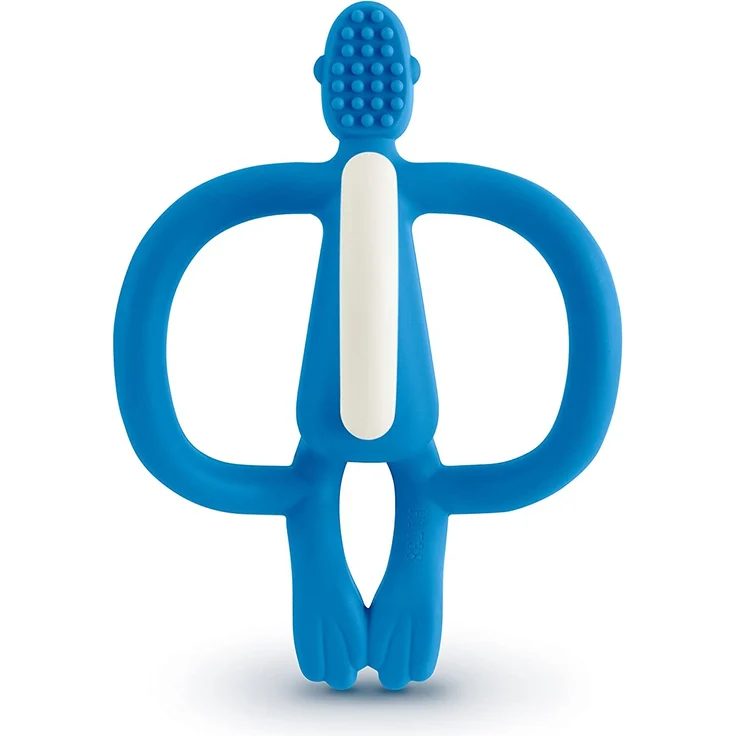 Matchstick Monkey Beißring Blau – Bild 4