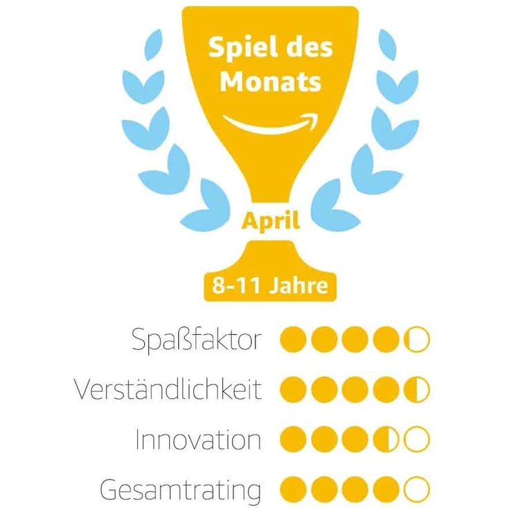 Mattel Games FWW30 - Kacka-Alarm lustiges Kinderspiel geeignet für 2 - 4 Spieler, Spieldauer ca. 15 Minuten, Kinderspiele ab 5 Jahren – Bild 8