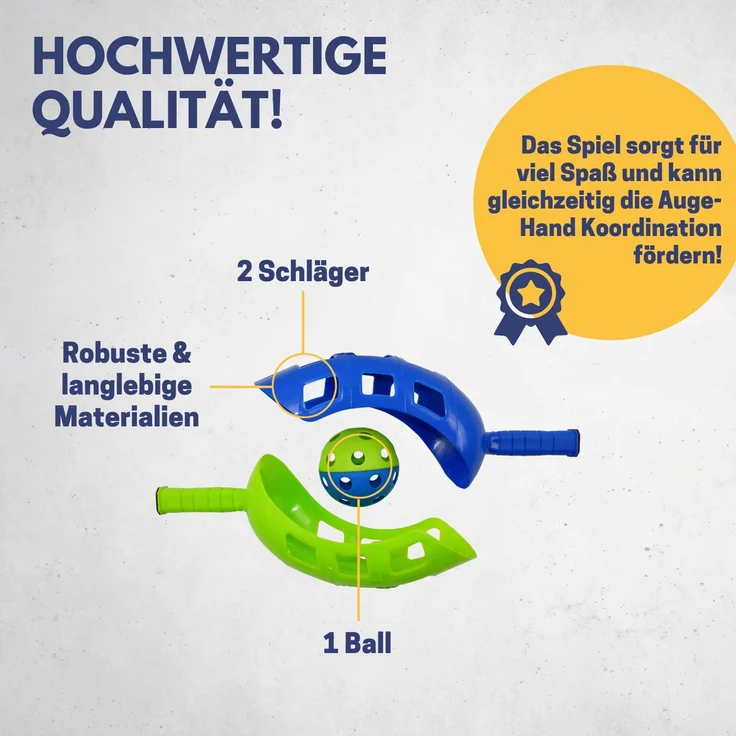 Best Sporting Fangball Spiel (Scoop), 2 Schläger mit Ball – Bild 3