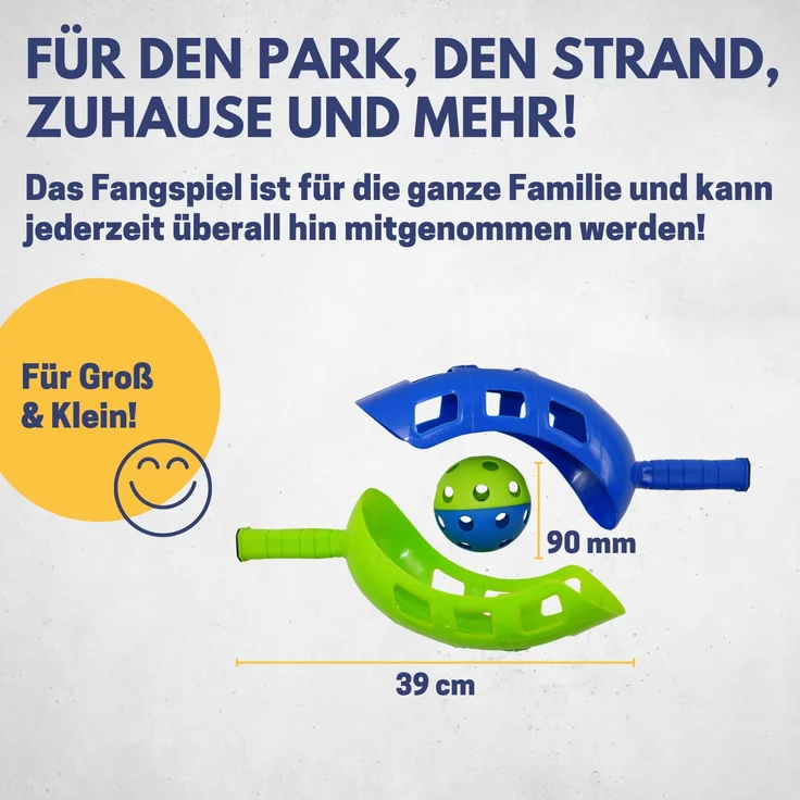 Best Sporting Fangball Spiel (Scoop), 2 Schläger mit Ball – Bild 4