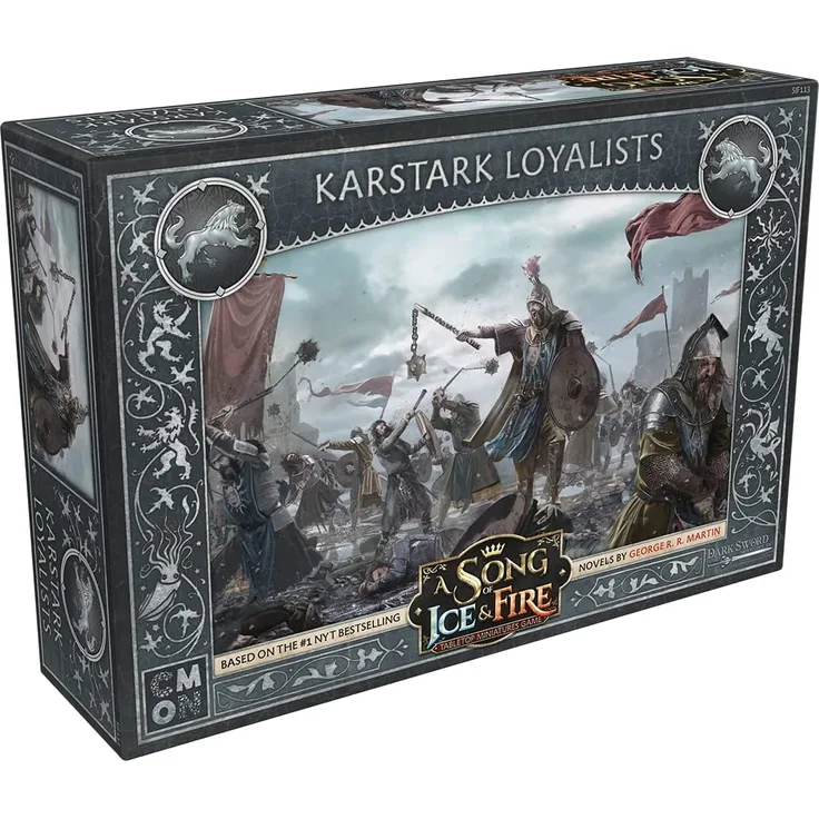 Asmodee CMND0218 - A Song of Ice and Fire, Karstark Loyalists, Loyalisten von Haus Karstark, Erweiterung