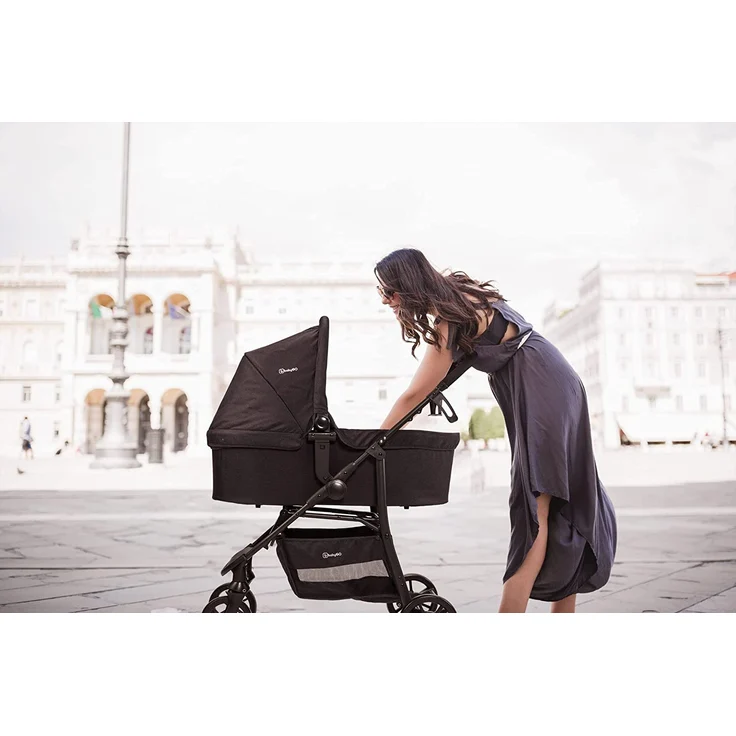 MICA - Kinderwagen Style 3 in 1 - schwarz – Bild 6