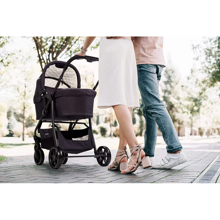 MICA - Kinderwagen Style 3 in 1 - schwarz – Bild 7