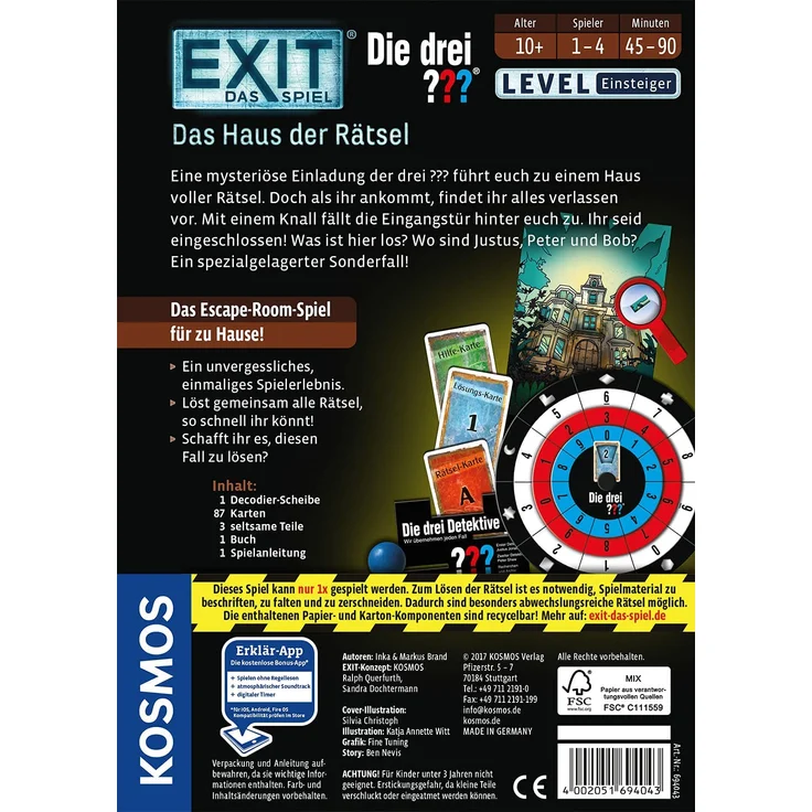 Exit- ??? Haus der Rätsel – Bild 2