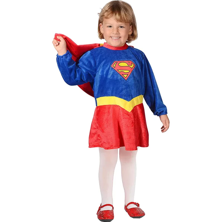 Ciao s. r. l kostüm Supergirl Baumwolle rot/blau/gelb mt 86/92