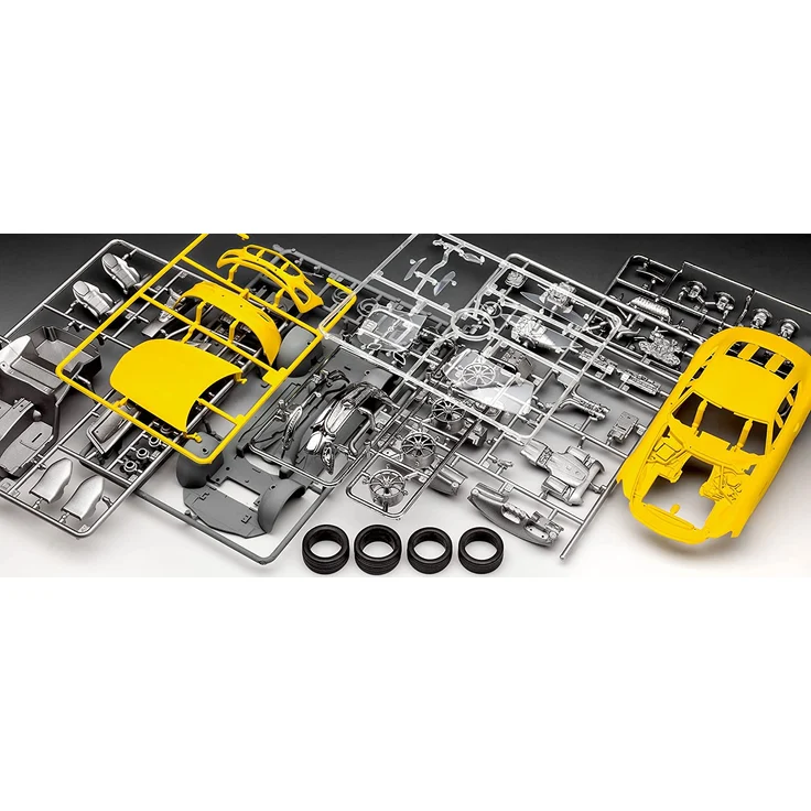 Revell Modellbausatz Auto 1:24 - Mercedes-Benz AMG GT im Maßstab 1:24, Level 3, originalgetreue Nachbildung mit vielen Details, , Model Set mit Basiszubehör, 67028 - Preisvergleich – Bild 8