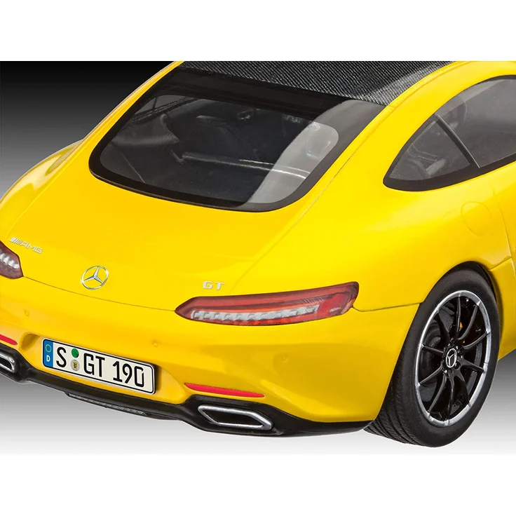 Revell Modellbausatz Auto 1:24 - Mercedes-Benz AMG GT im Maßstab 1:24, Level 3, originalgetreue Nachbildung mit vielen Details, , Model Set mit Basiszubehör, 67028 - Preisvergleich – Bild 7