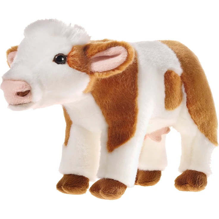 Heunec 274075 Plüschtier, Kalb, Creme/braun