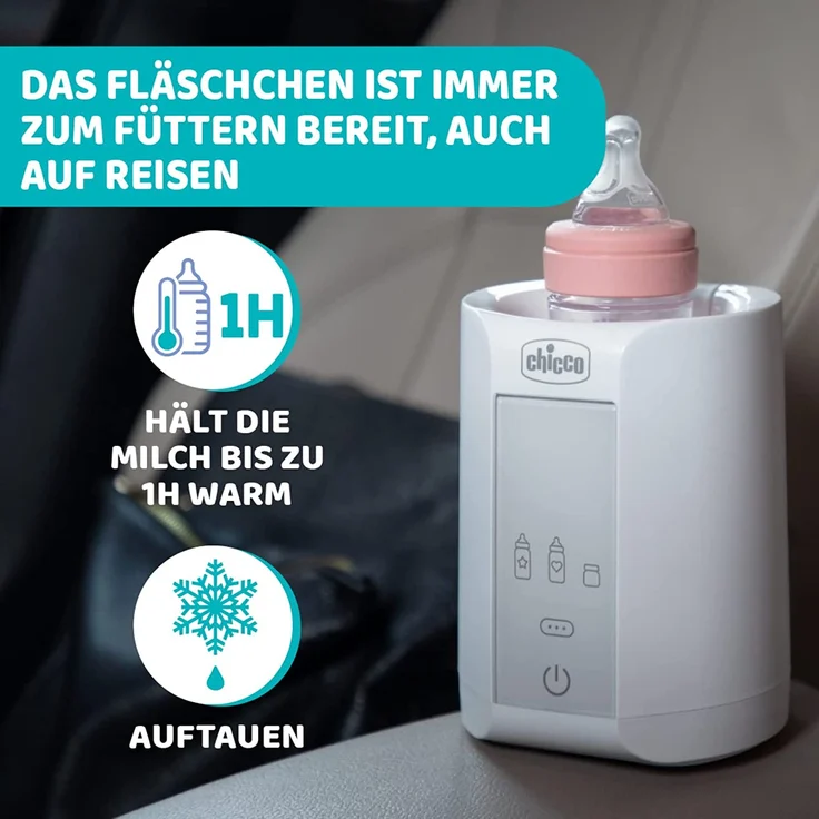 Chicco Flaschenwärmer 240 ml weiß – Bild 6