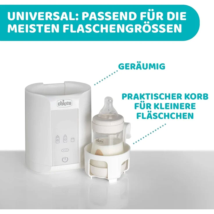 Chicco Flaschenwärmer 240 ml weiß – Bild 8