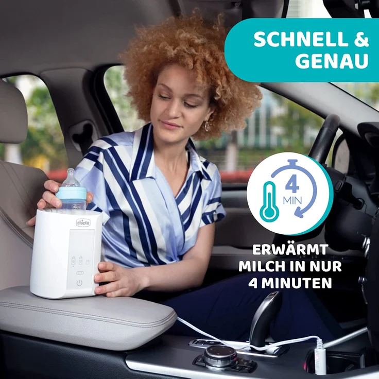Chicco Flaschenwärmer 240 ml weiß – Bild 2
