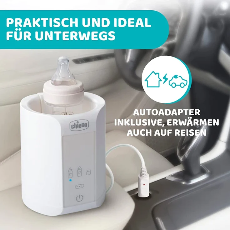 Chicco Flaschenwärmer 240 ml weiß – Bild 3