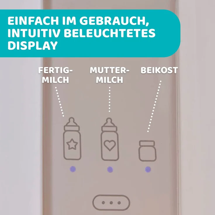 Chicco Flaschenwärmer 240 ml weiß – Bild 7