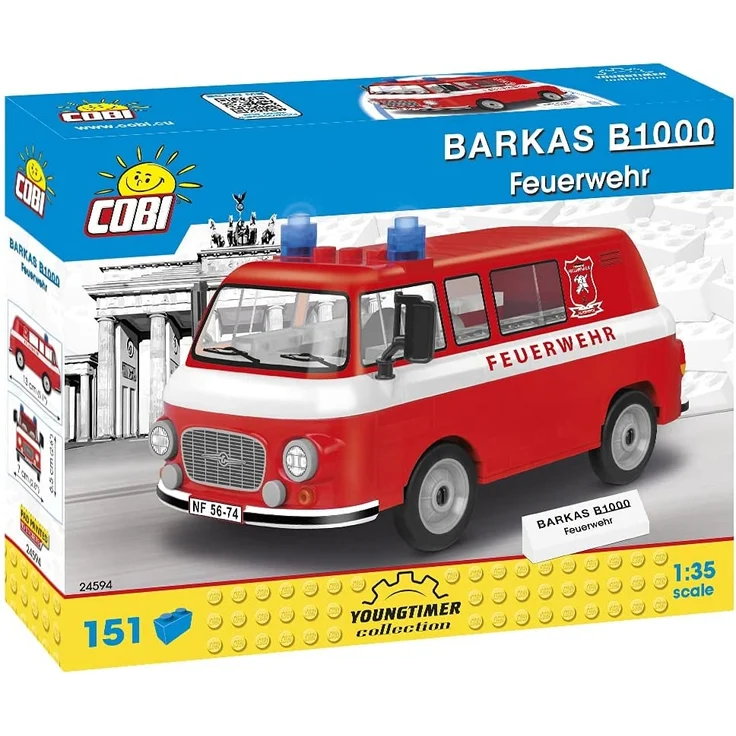 Barkas B1000 Feuerwehr – Bild 1