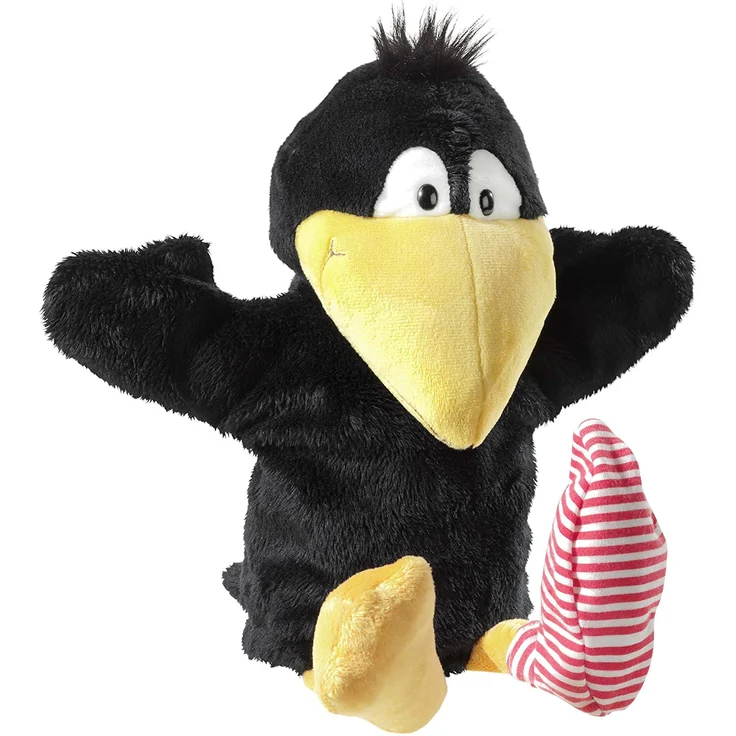 Rabe Socke 797772 Handspielpuppe, Multicolour – Bild 1
