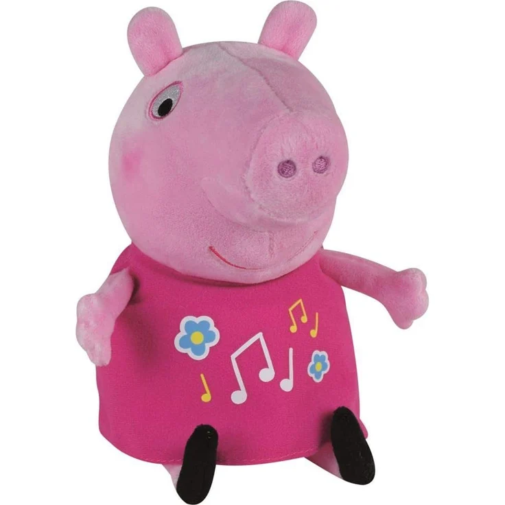 Jemini – 023344 – Peppa Pig – Plüschtier mit Musik und Licht, +/-25 cm – Bild 3