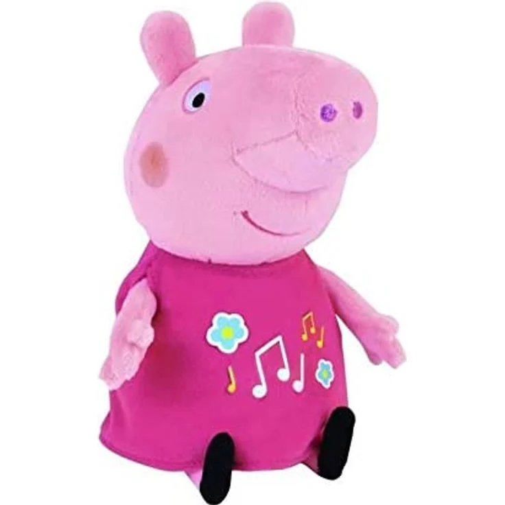 Jemini – 023344 – Peppa Pig – Plüschtier mit Musik und Licht, +/-25 cm – Bild 2