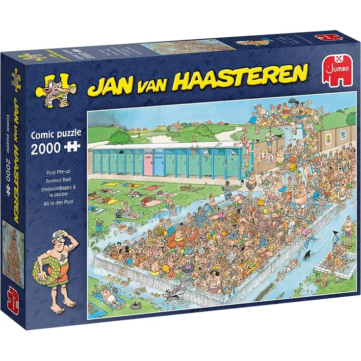 puzzle Jan van Haasteren Bombenfalle Bad 2000 Teile