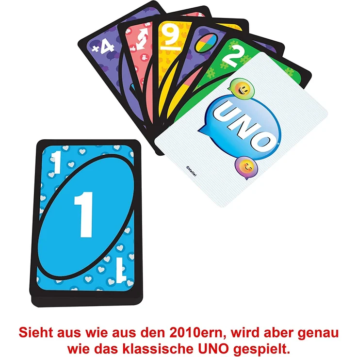 Mattel - Mattel Games UNO Iconic 10s Premium Jubiläumsedition – Bild 4