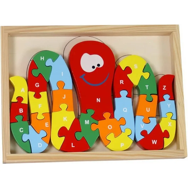 small foot 7918 Puzzle Tintenfisch ABC