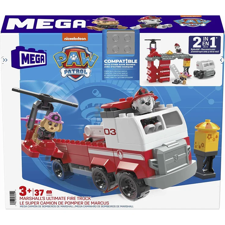 Mattel Mega Bloks Marshalls's Ultimate Fire Truck – Bild 6
