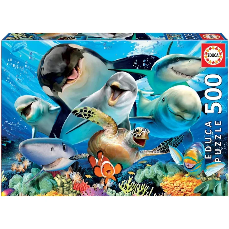 Educa 17647 500 Selfie Unter Wasser