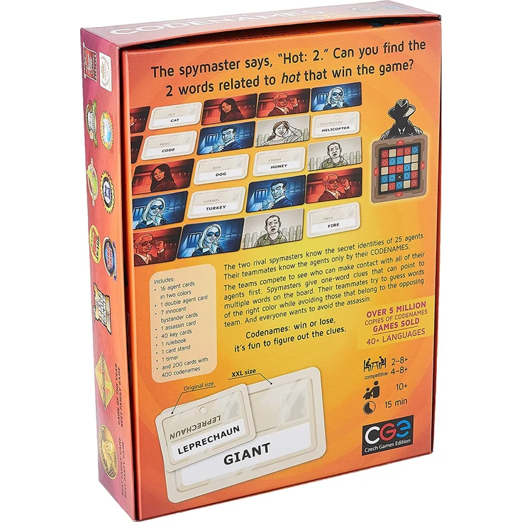 Codenames Czech Games Edition CGE00046 XXL, mehrfarbig – Bild 2